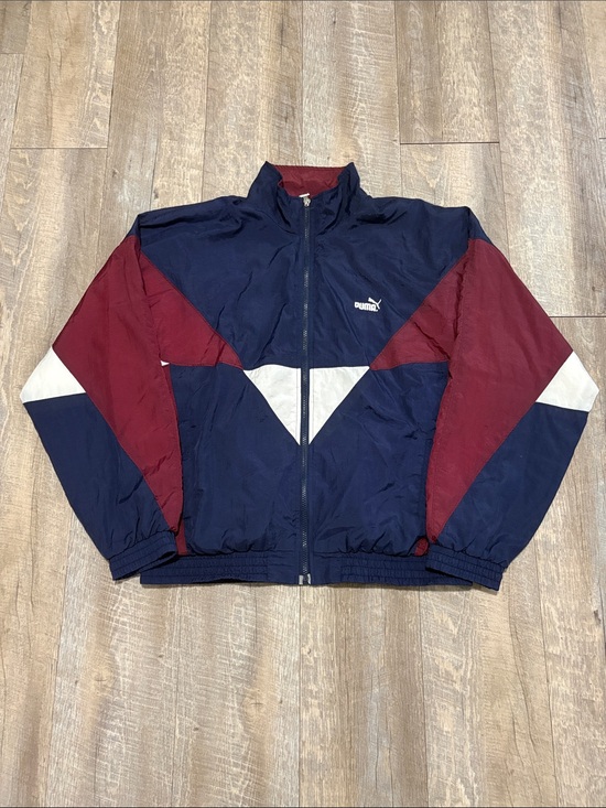 Puma Other - Vintage Puma Colorblock Windbreaker Track Jacket